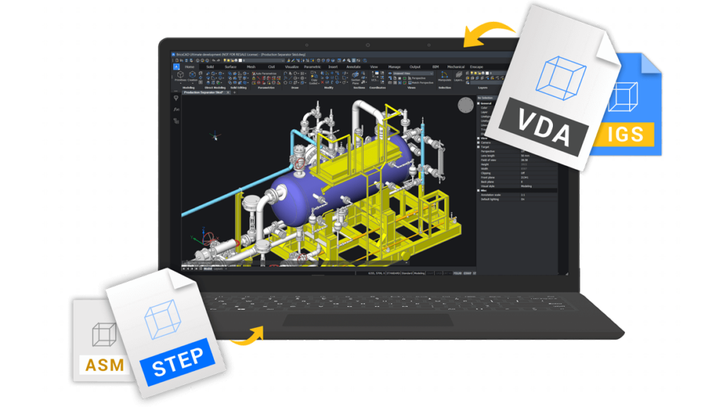 Communicator for BricsCAD 1 210309 Product BrisCAD Communicator 1224x689